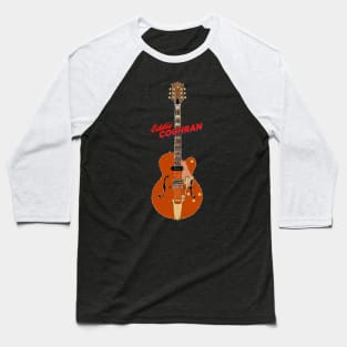 Eddie Cochran Electric Guitar Baseball T-Shirt